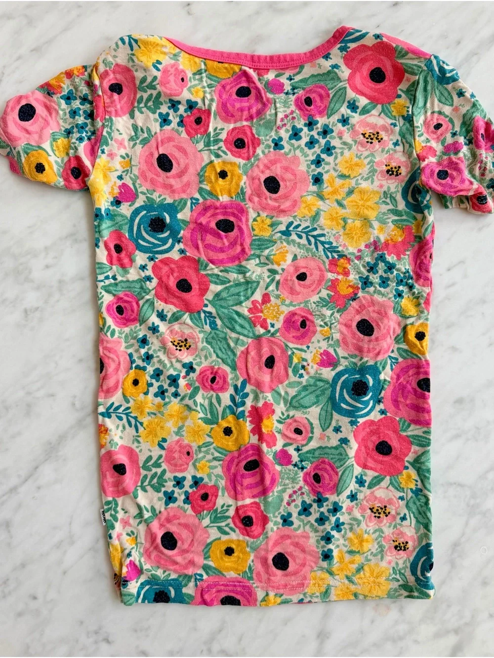 Little Sleepies Secret Garden Short Sleeve Pajama Set